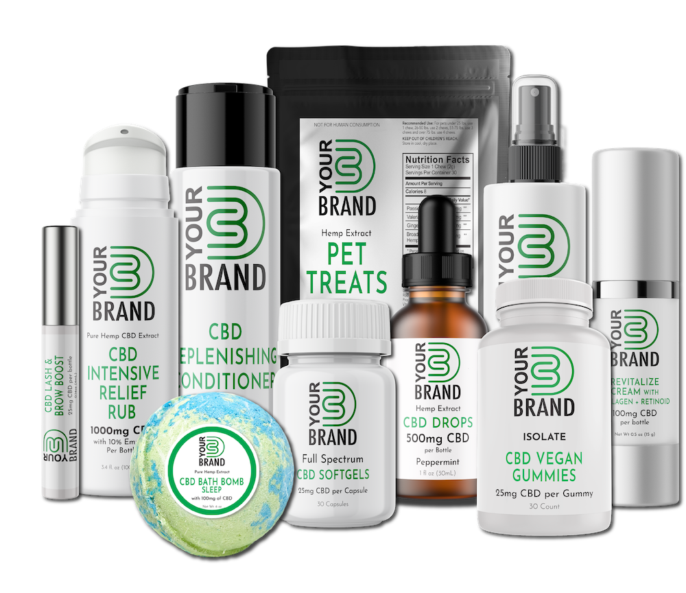 CBD business opportunities with your own branded CBD products